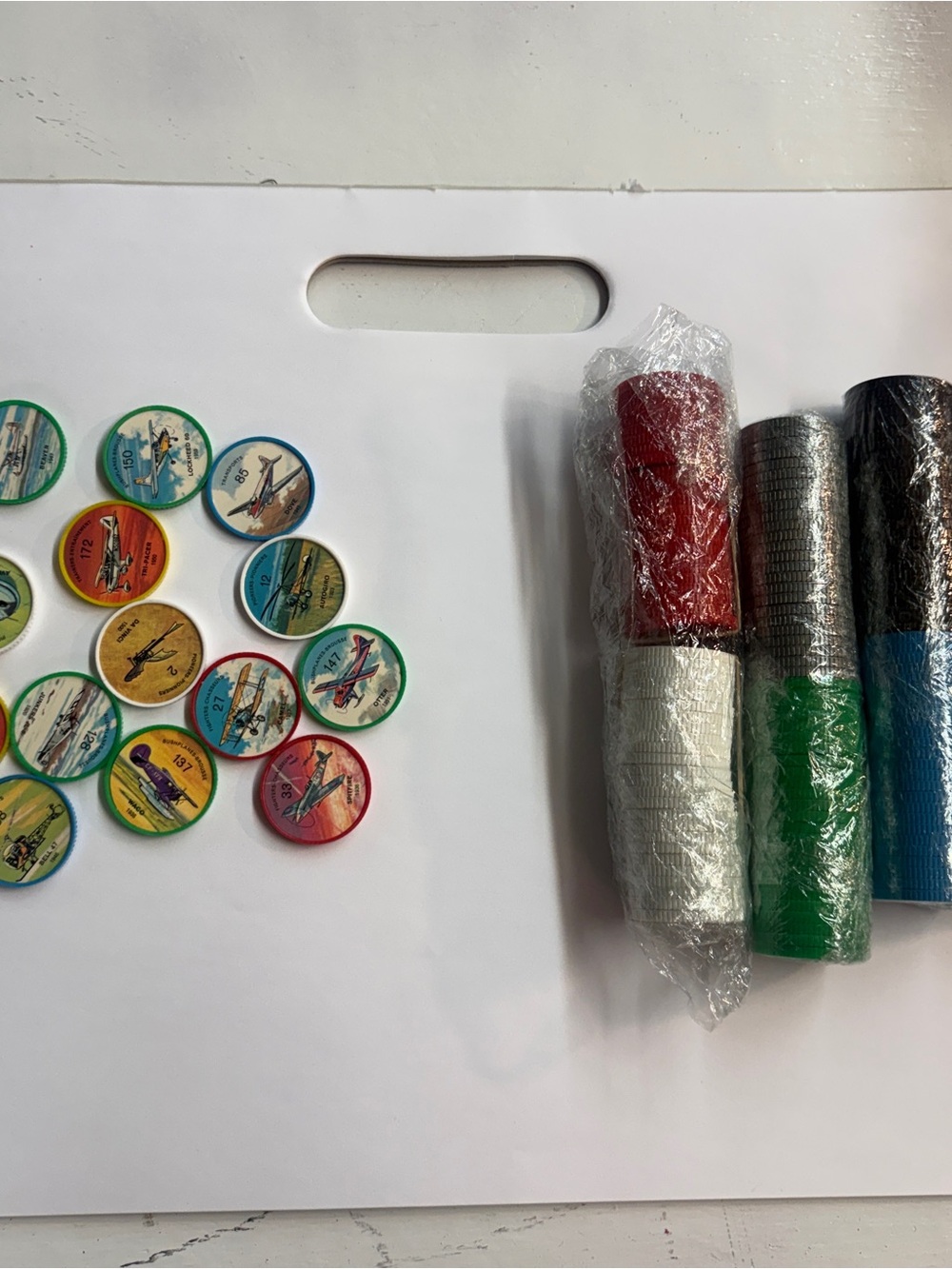 Vintage Jell-O Hostess Airplane Coins – Complete Set